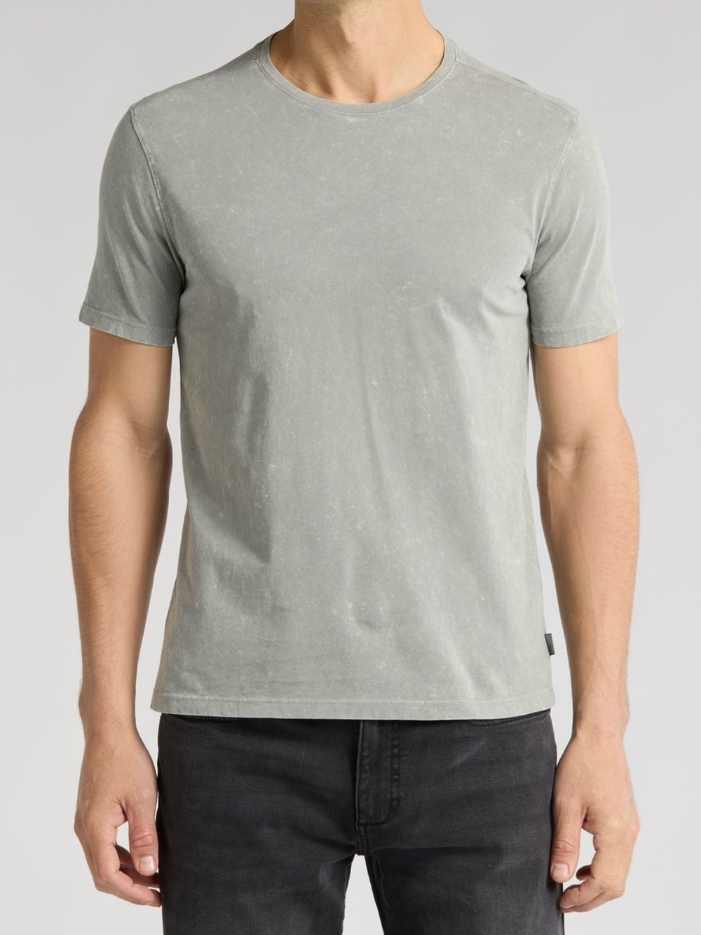 John Varvatos Enzo marble wash cotton Tee
